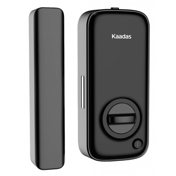 Электронный биометрический замок Kaadas R8-5GL с отпечатком пальца, для стеклянных дверей, накладной Электронный биометрический замок Kaadas R8-5GL с отпечатком пальца, для стеклянных дверей, накладной