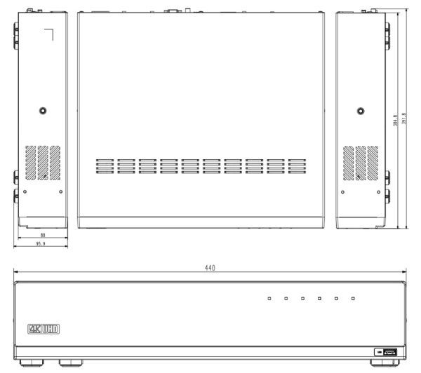 Сетевой 32-канальный видеорегистратор Wisenet XRN-2011A Сетевой 32-канальный видеорегистратор Wisenet XRN-2011A