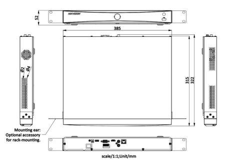 16-канальный сетевой видеорегистратор HikVision DS-7616NXI-K2 с технологией AcuSense