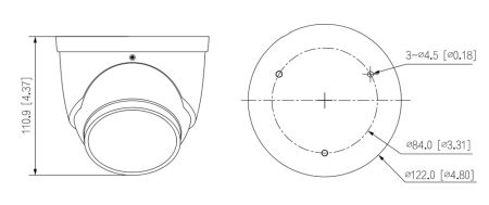 IP-видеокамера уличная 8Мп TiOS Dahua DH-IPC-HDW3849HP-AS-PV-0280B-S5 с ИИ и активным сдерживанием
