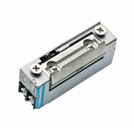 Электрозащелка компактного дизайна dormakaba Basic XS с радиусным язычком, 12В DC, НЗ