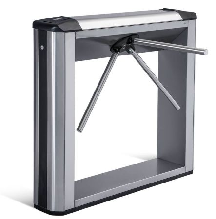 Турникет-трипод тумбовый PERCo-TBC01.1 (с планками) с картоприемником