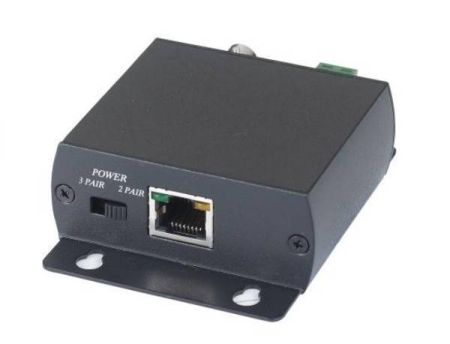 Приемопередатчик видеосигнала и питания SC&T TTP111VPC до 600 м