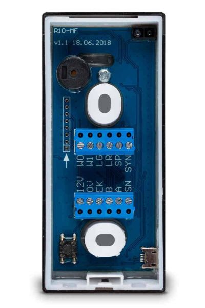 Считыватель RusGuard R10 MF (серый) с автономным контроллером