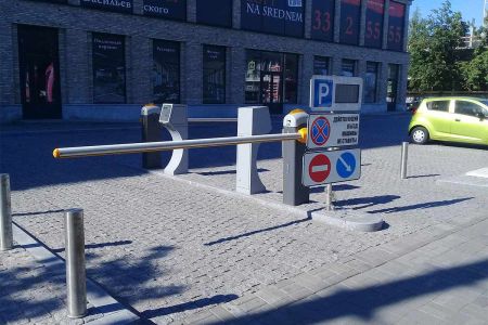 Въездная стойка Проект АП-ПРО 01