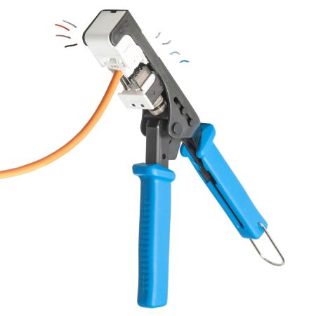 Модуль коммутационный ЛЮ-МКС-6.9К81, тип Keystone 90°, UTP, кат.6, желтый