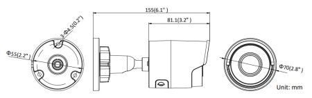 Уличная IP-камера 8Мп Hikvision DS-2CD2083G0-I (2.8 мм)