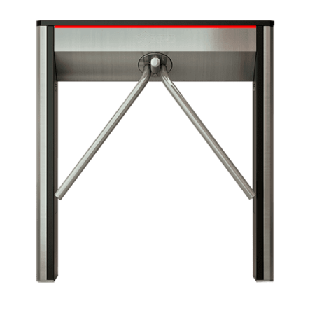 Электронная проходная Gate C-04 на базе тумбового турникета Oxgard Cube C-04 (с планками Антипаника)