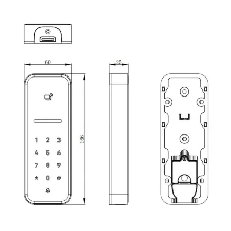 Считыватель Uface 2 со встроенным контроллером