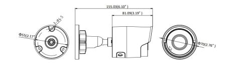 Уличная IP-камера Hikvision DS-2CD2023G0-I (8 мм) с ИК-подсветкой до 30м