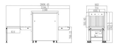 Рентгено-телевизионный интроскоп HikVision NP-SC6550 Рентгено-телевизионный интроскоп HikVision NP-SC6550