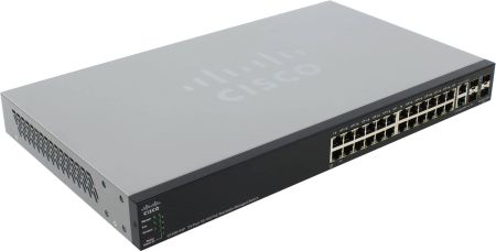 Коммутатор управляемый Cisco SF500-24P-K9-G5