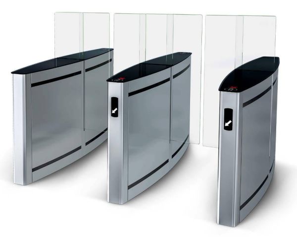 Центральный модуль раздвижного турникета PERCo STD-02.600 "Скоростной проход" со створками 600 мм