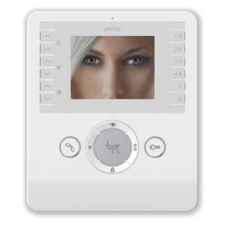 Абонентское устройство hands-free PERLA PEV BI, цвет белый лед