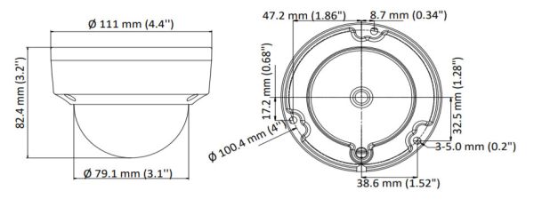 Антивандальная HD-TVI видеокамера 2Мп HikVision DS-2CE57D3T-VPITF (6 мм) Антивандальная HD-TVI видеокамера 2Мп HikVision DS-2CE57D3T-VPITF (6 мм)