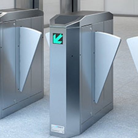 Центральная секция C раздвижного турникета Magnetic MPR-112C-A132 960 мм с 2-мя платами управления, с PUR створками