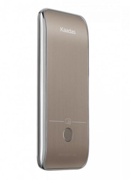 Электронный биометрический замок Kaadas R7-5 Gold, накладной, без ручки Электронный биометрический замок Kaadas R7-5 Gold, накладной, без ручки