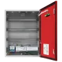 Шкаф ШПС-24 исп.10 красный, для монтажа средств пожарной автоматики