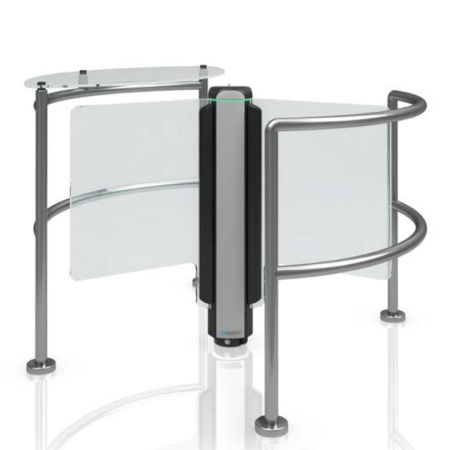 Роторный турникет Magnetic mTwing со стеклянными створками