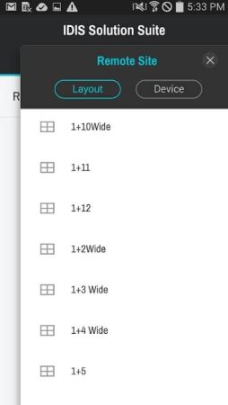 Клиентское приложение для мобильных устройств IDIS Solution Suite Mobile в составе Solution Suite Клиентское приложение для мобильных устройств IDIS Solution Suite Mobile в составе Solution Suite