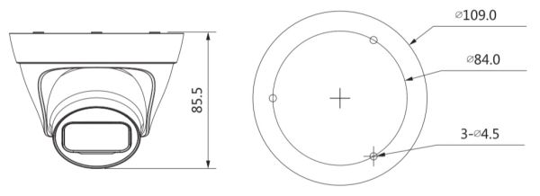 IP-видеокамера 2Мп Dahua EZ-IPC-B1B41P-0280B