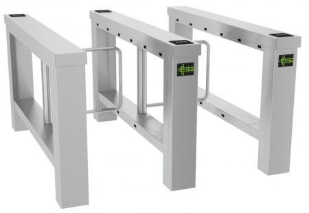 Боковой модуль распашного уличного турникета Cominfo EasyGate WN-S-1W