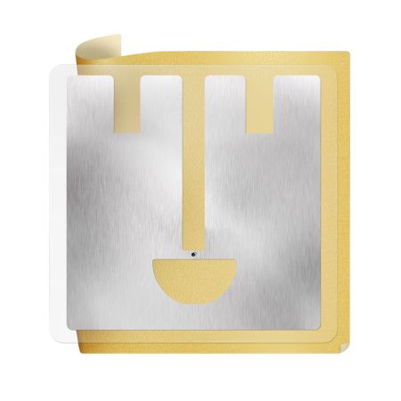 Метка Labels 50х50 UHF, UCODE8, прозрачная PET наклейка (46x46)