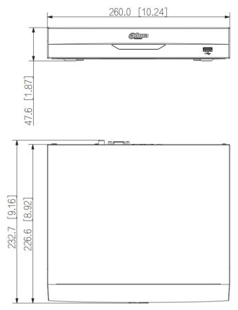 IP-видеорегистратор 4-канальный 4K Compact 1U 4PoE WizSense Dahua DHI-NVR2104HS-P-I