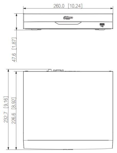 IP-видеорегистратор 4-канальный 4K Compact 1U 4PoE WizSense Dahua DHI-NVR2104HS-P-I IP-видеорегистратор 4-канальный 4K Compact 1U 4PoE WizSense Dahua DHI-NVR2104HS-P-I