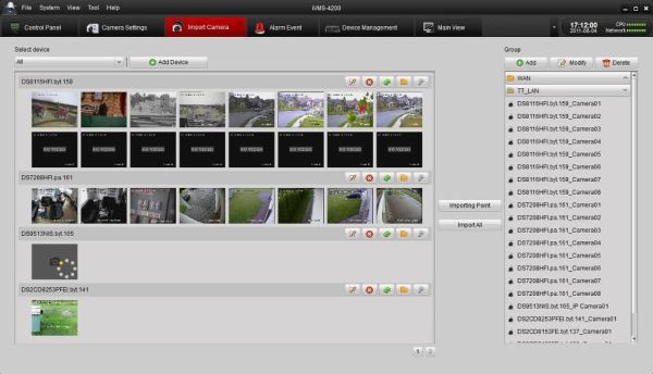 Программное обеспечение HikVision iVMS-4200
