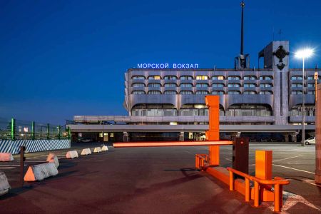 Выездная двухуровневая стойка АП-ПРО 02-2У Бизнес