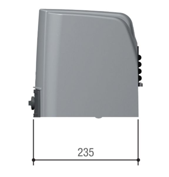 Комплект автоматики Came FAST 70 для двухстворчатых распашных ворот (8K01MB-028)