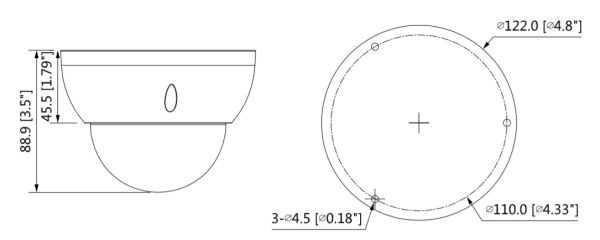 IP-видеокамера уличная 5Мп Dahua DH-IPC-HDBW5541RP-ASE-0600B-S3 с искусственным интеллектом