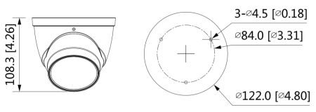 IP-видеокамера уличная 4Мп Dahua DH-IPC-HDW3441TP-ZAS (2.7-13.5 мм)
