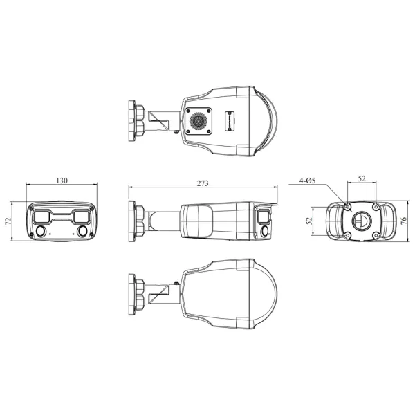 IP-видеокамера 4Мп RVi-2NCTX4148 (4) white IP-видеокамера 4Мп RVi-2NCTX4148 (4) white