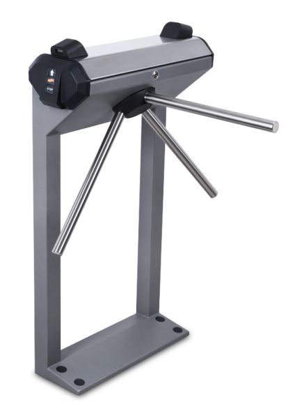 Электронная проходная PERCo-KT02.9Q со сканерами штрих-кода и планками