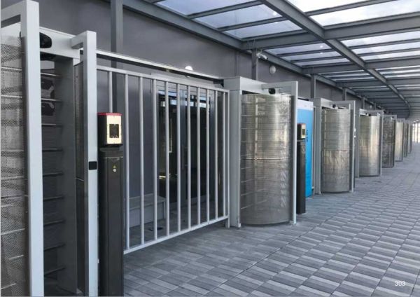 Турникет полноростовой Came Guardian PSGS3 уличный из окрашенной стали