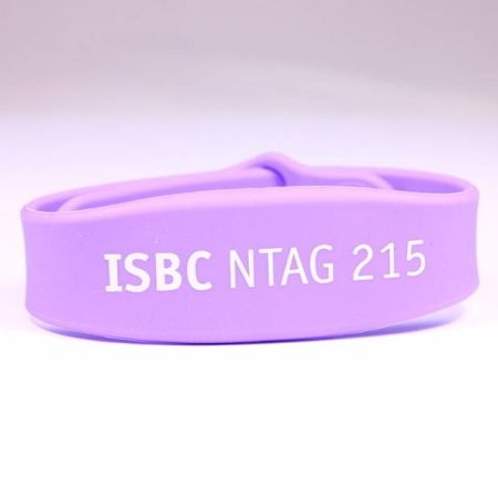 Силиконовый NFC-браслет (с кодировкой, vCard по ТЗ клиента) (жен./дет.)