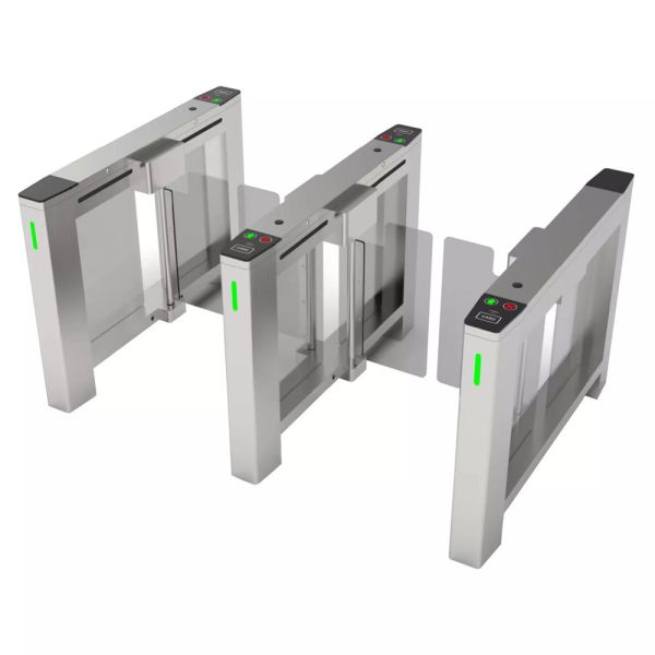 Турникет распашной ZKTeco SBTL500 без считывателей (со створками)