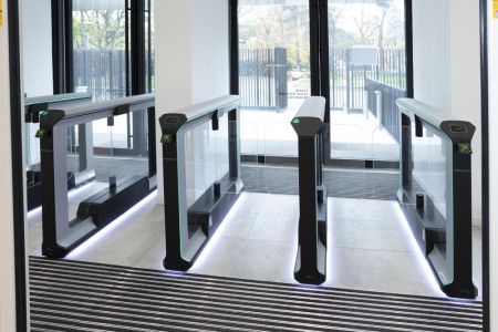 Боковая секция распашного турникета Magnetic mWing FMWI_AL Slave без створок