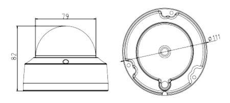 Антивандальная IP-видеокамера 5Мп HikVision DS-2CD2155FWD-IS (4 мм)