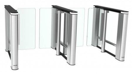 Распашной скоростной двухпроходной турникет Cominfo EasyGate Elite 650мм Распашной скоростной двухпроходной турникет Cominfo EasyGate Elite 650мм