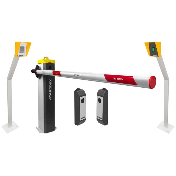 Автоматический шлагбаум Carddex RBS-R Оптимум RFID со стойками въезда/выезда