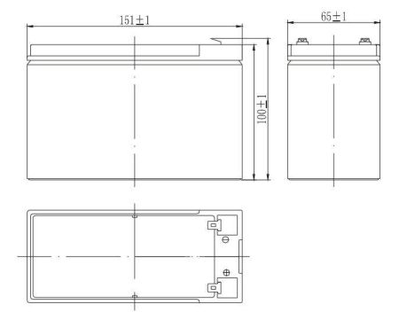 Аккумулятор Etalon VISION CP1290 (12В 9 А∙ч)