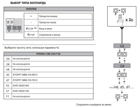 Электромеханический боллард BFT EASY RUS 220/700-6 без подсветки