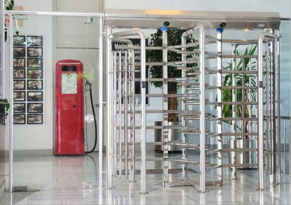 Турникет полноростовой двухпроходной Came Guardian BTX 300 (001PSGD3B), уличный из окрашенной стали