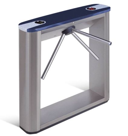 Турникет-трипод тумбовый PERCo-TTD-03.1G из окрашенной стали (с планками Антипаника)