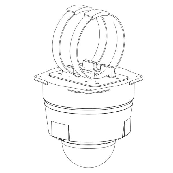Крепление на столб DH-PFA152-E