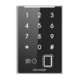 Считыватель HikVision DS-K1109EKFB-QR отпечатков пальца и EM-Marine карт, QR-кодов, с поддержкой Bluetooth и клавиатурой