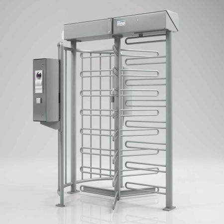 Полноростовой механический турникет Magnetic MPT 330 (MPT330CZ302), с полукруглым формирователем прохода